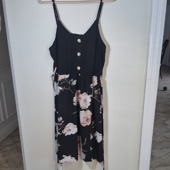 Dresses & Skirts - Floral Button-Front Dress NWT 2x